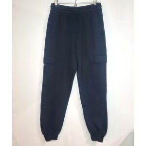 NWT Gymshark Rest Day Essentials Cargo Joggers - Regular Fit - Black‎ - Medium